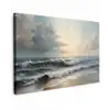 Strand - Zee - Zonsondergang canvas 2cm klein -z3d