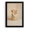 Baguette - Brood - Stokbrood - Beige fotolijst zwart zonder passe partout klein -3d
