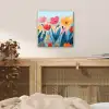 Illustratie - Bloemen - Kleurrijk aluminium wit klein -sfeer3