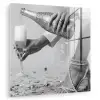 Feestelijk - Champagne - Discobal plexiglas 5mm klein -zzzproduct_nieuw
