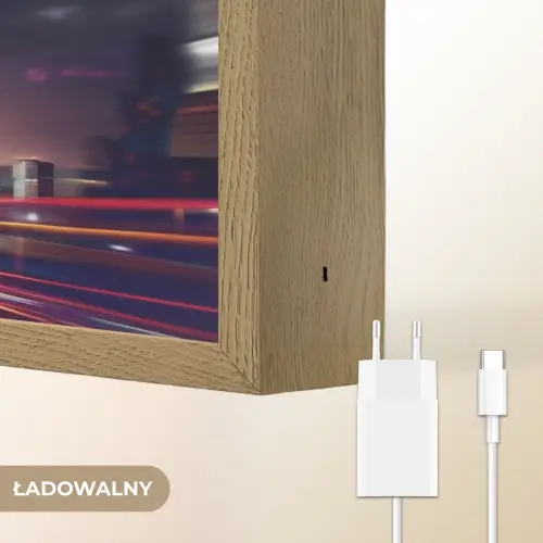 Basketbal - Sport  - Basket - Stad Light Box met batterij (Wandlamp kind) middel -USP_websiteoplaadbaarNL