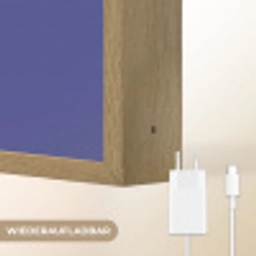 Slow down you're doing fine - Ster - Blauw Light Box met batterij (Wandlamp) middel -USP_websiteoplaadbaarDE