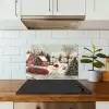 Kerstsfeer - Landelijk - Rood keuken achterwand spatscherm klein -sfeer2