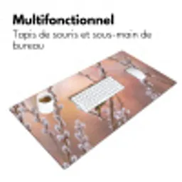 Groenling - Katjes - Lente - Natuur - Zacht Muismat XXL klein -zsfeer4_frans