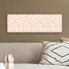 Roze - Veren - Patroon canvas 2cm klein 828 -sfeer3