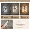 Love - Hart - Beige Light Box met kabel (Wandlamp) klein -USP_lichtkleurNL