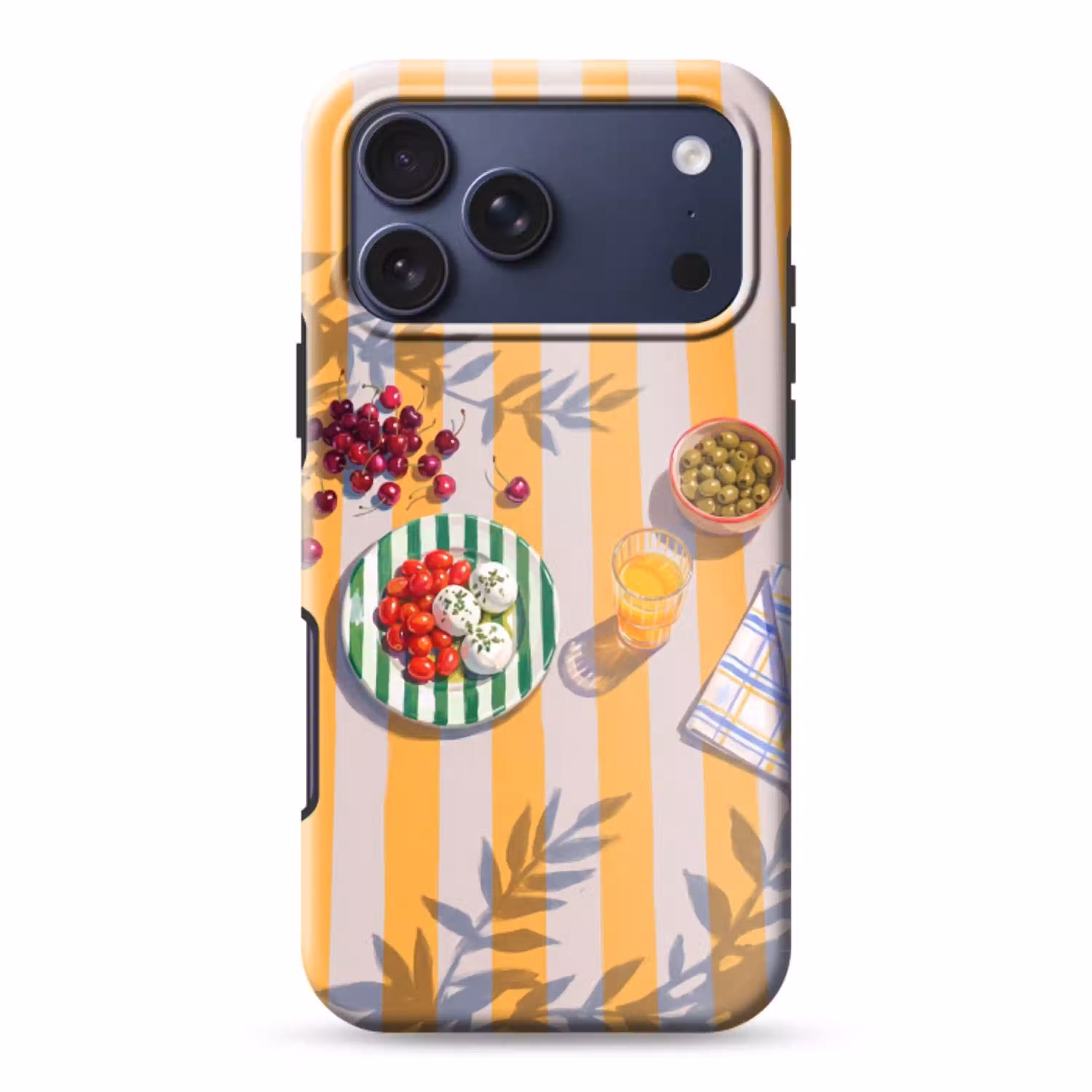 Eten - Zomer - Kleurrijk Toughcase MagSafe Apple iPhone 17 Pro Max klein -3d
