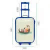 Otter - Strandbal - Water Kinderkoffer - Blauw klein -productfoto_formaten