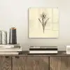 Zwart - Narcis - Illustratie plexiglas 5mm klein -sfeer1