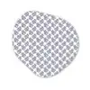 Oceaan - Koraal - Blauw - Wit Wandcirkel Organisch Forex 3mm klein 629 -3d