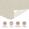 Lichtbeige - Terrazzo - Grijs deurposter klein 289 -closeup_NL