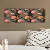 Dahlia - Bloemen - Patroon canvas 2cm klein 828 -sfeer3