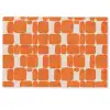 Patroon - Retro - Oranje Deurmat klein 898 -zkaufland3d
