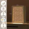 Tijger - Oranje - Patroon - Strepen Light Box met kabel (Tafellamp) klein 925 -USP_NL