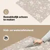 Bloemen - Blaadjes - Patroon Inductie beschemer met haakjes klein 777 -ky-schoon-nl