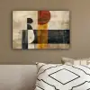 Modern - Kunst - Beige - Industrieel canvas 2cm klein -sfeer3