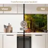 Bos - Pad - Bomen - Groen - Zon - Natuur keuken achterwand 2 middel -voor-na2_NL