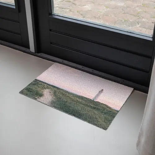 Vuurtoren - Duinlandschap - Zee Deurmat klein -sfeer2
