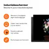Rozen - Bloemen - Vaas - Boeket Inductie beschermer vinyl 3mm klein -zzzzzzz-td-ups
