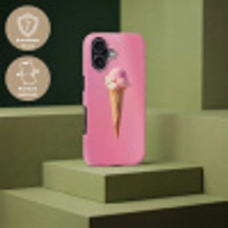 Hoorntje - Schepijs - Roze Toughcase MagSafe Apple iPhone 17 klein -USP_PrintM_DE