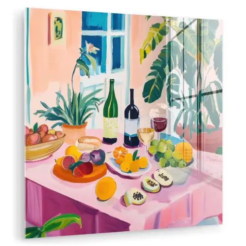 Tafel - Wijn - Fruit plexiglas 5mm klein -zzzproduct_nieuw