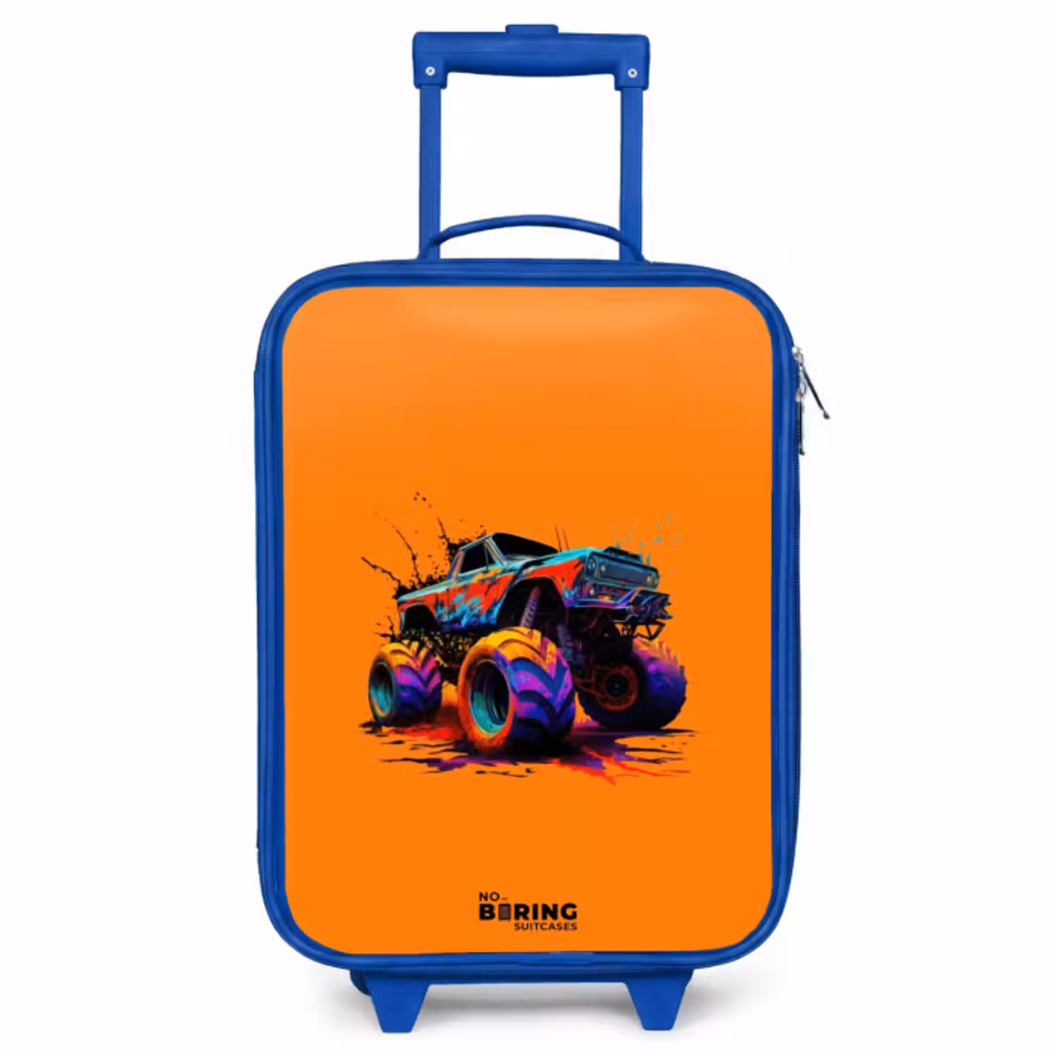 Kinderkoffer - Blauw - Rainbow Wheels