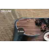 Winter - Houtlook - Stilleven Placemat vinyl groot -closeup