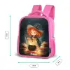 Heks met Sprankelende Toverdrank Kinderrugzak - Roze middel -productfoto_formaten