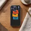 Cassettes - Kleurrijk - Verfspatten Telefoonhoesje iPhone 17 Pro klein -sfeer1