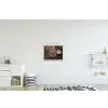 Winter - Houtlook - Stilleven textielposter latten blank klein -kinderkamer
