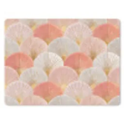 Waaiers - Goud - Roze muismat rubber klein 262 -3d