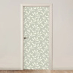 Minimalistisch - Patroon - Groen deurposter klein 289 -3d_beige