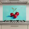 Kersen - Rood - Drie - Geverfd keuken achterwand spatscherm klein -3d_website