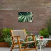 Palmblad - Tropisch - Natuur - Jungle Tuinposter op houten frame 2 cm dik klein -sfeer3