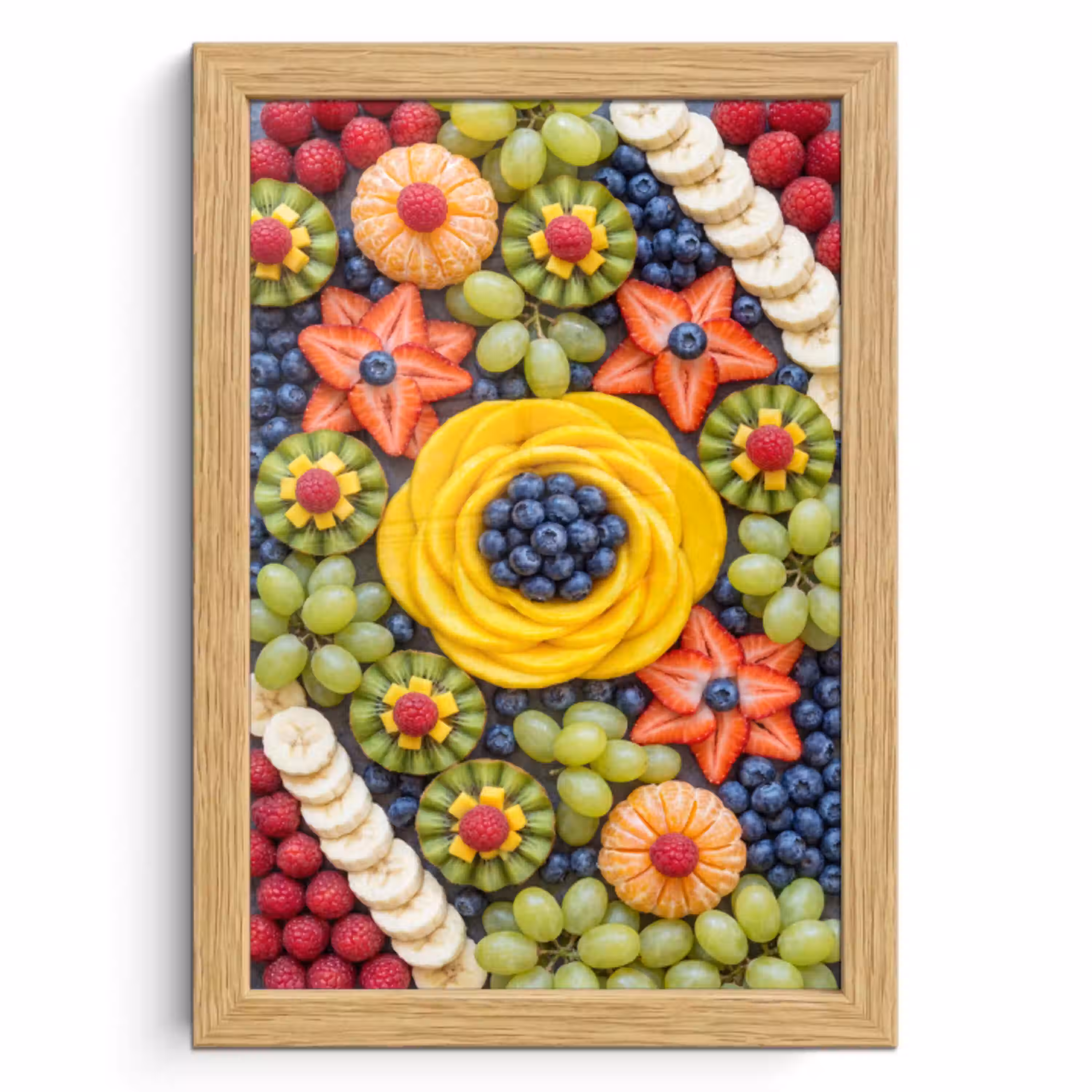 Fruit - Arrangement - Gezond - Kleurrijk - Eten fotolijst eiken zonder passe partout klein -3d