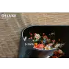Boeket - Roze - Bloemen - Vaas Placemat vinyl groot -closeup