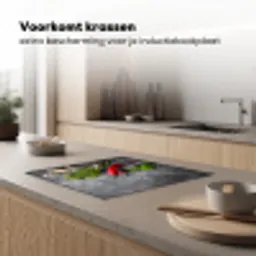 Contrast in Smaak en Textuur Inductie beschermer vinyl 3mm middel -sfeer1