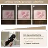 Bloem - Pioenroos - Roze Light Box met batterij (Wandlamp) middel -USP_dimbaarNL