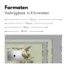 Gele kuifkaketoe - paradijsvogelbloemen - Groen Muismat XXL klein -sfeer5