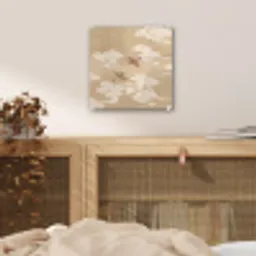 Vogels - Vliegen - Beige plexiglas 5mm klein -sfeer4