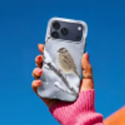 Vogel - Tak - Sneeuw - Winter Toughcase MagSafe Apple iPhone 17 Pro Max klein -Sfeer1V