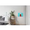 Ara - Koksmuts - Sokkel - Grappig textielposter latten blank klein -woonkamer