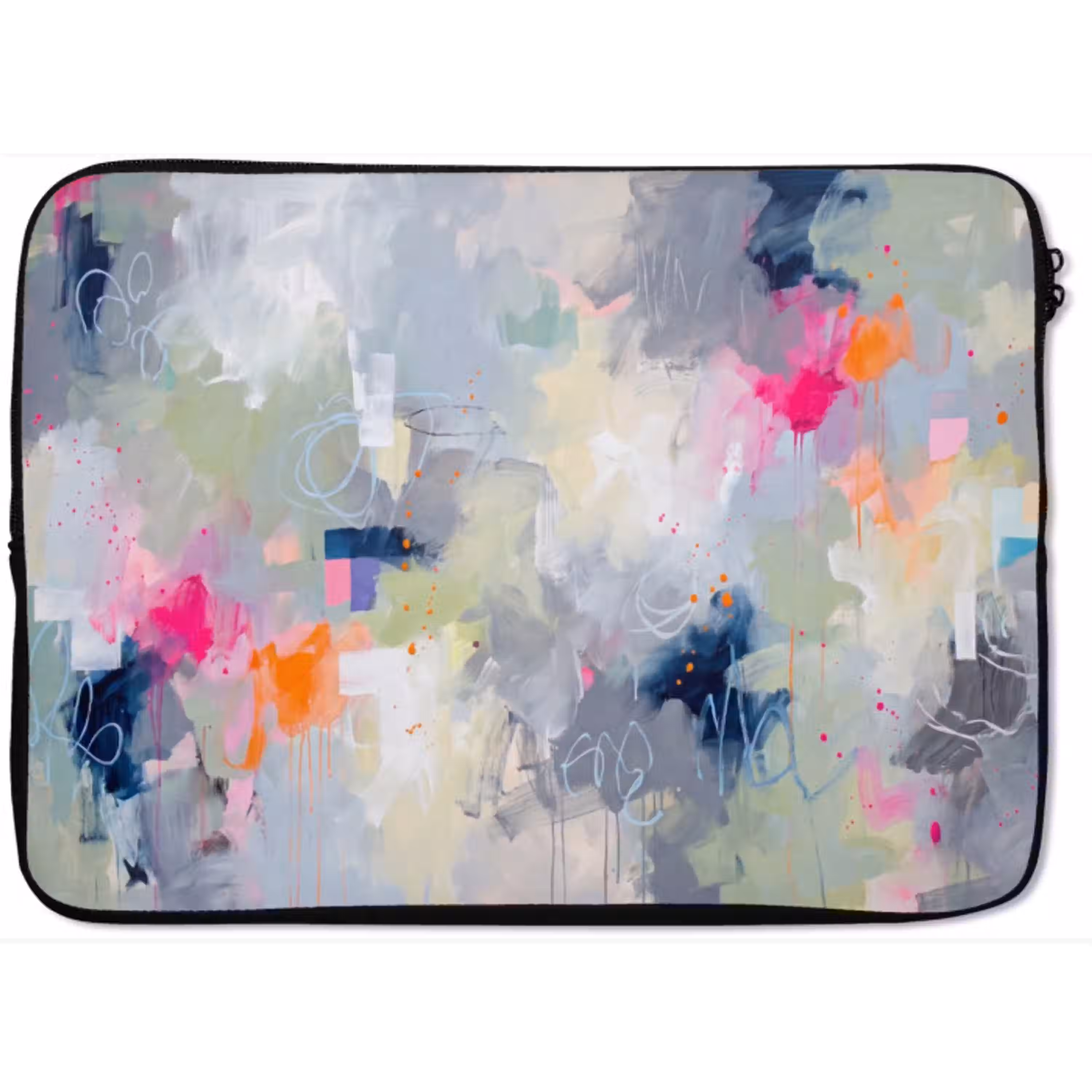 Abstract - Kleurrijk - Modern - Kunst laptophoes neopreen klein -zkaufland3dotto