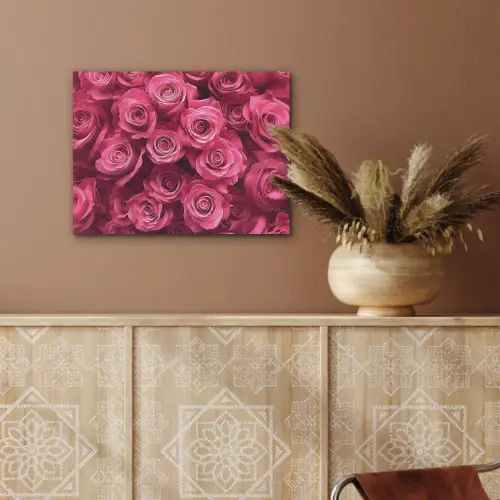 Rozen - Pink - Bloem PET vilt klein -sfeer4