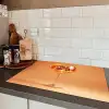 Drank - Oranje - Glitter - Disco Inductie beschermer vinyl 3mm klein -sfeer3