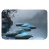 Stenen - Water - Bomen - Natuur Badmat klein -3d