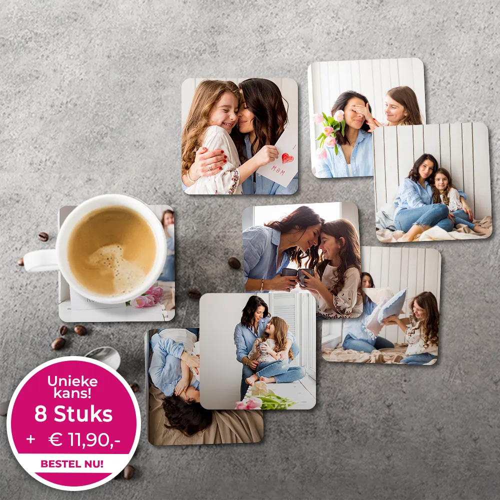 onderzetters 8 stuks