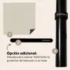Lichtbeige - Terrazzo - Grijs Inductie beschermer vinyl 3mm middel 274 -zzzzzzz-induclip_ES