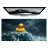 Storm - Badeend - Golven Muismat XXL klein -zzz3d