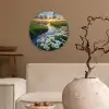 Beekje - Landschap - Margriet Wandcirkel plexiglas klein -sfeer1